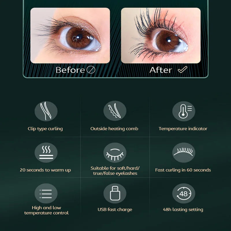 Electric Heated Eyelash Curler