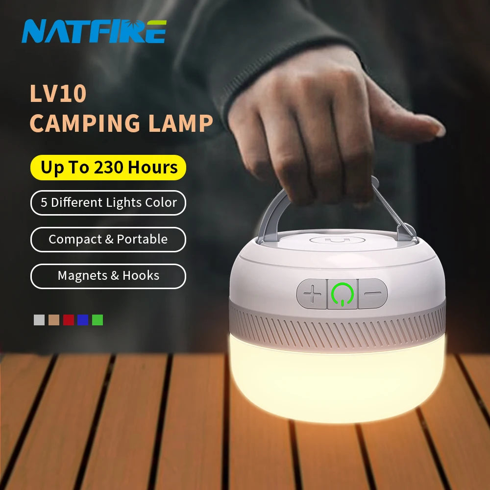 LV10 Outdoor LED Camping Flashlight