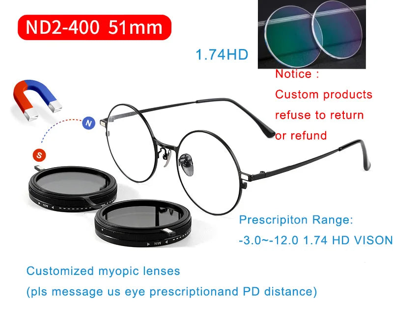Tinted sunglasses