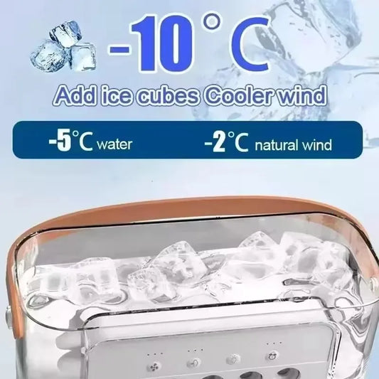Portable humidifier fan