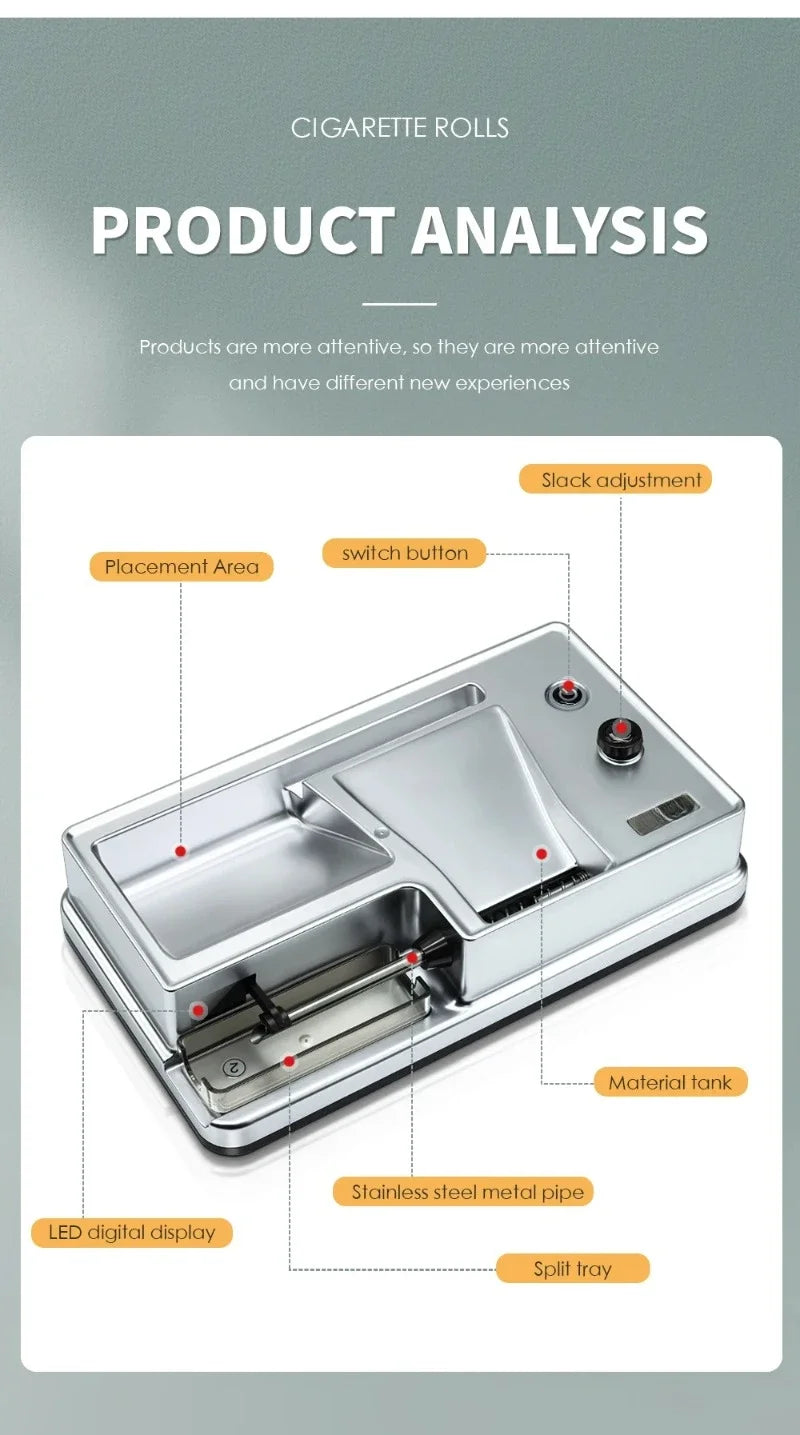 Electric Cigarette Rolling Machine