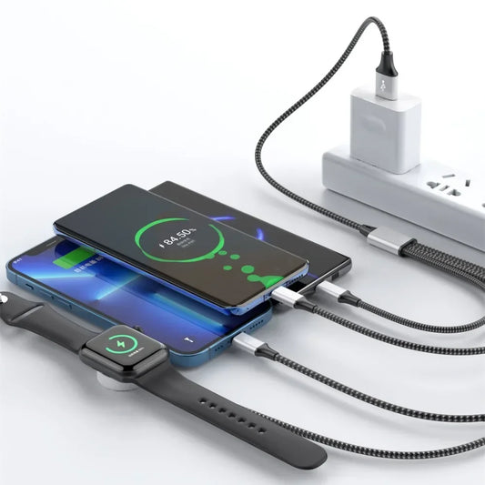 4 in 2 Multi Charging Cable