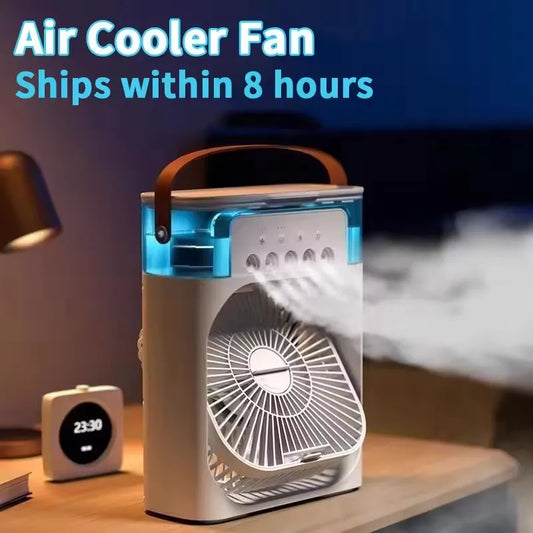 Portable humidifier fan