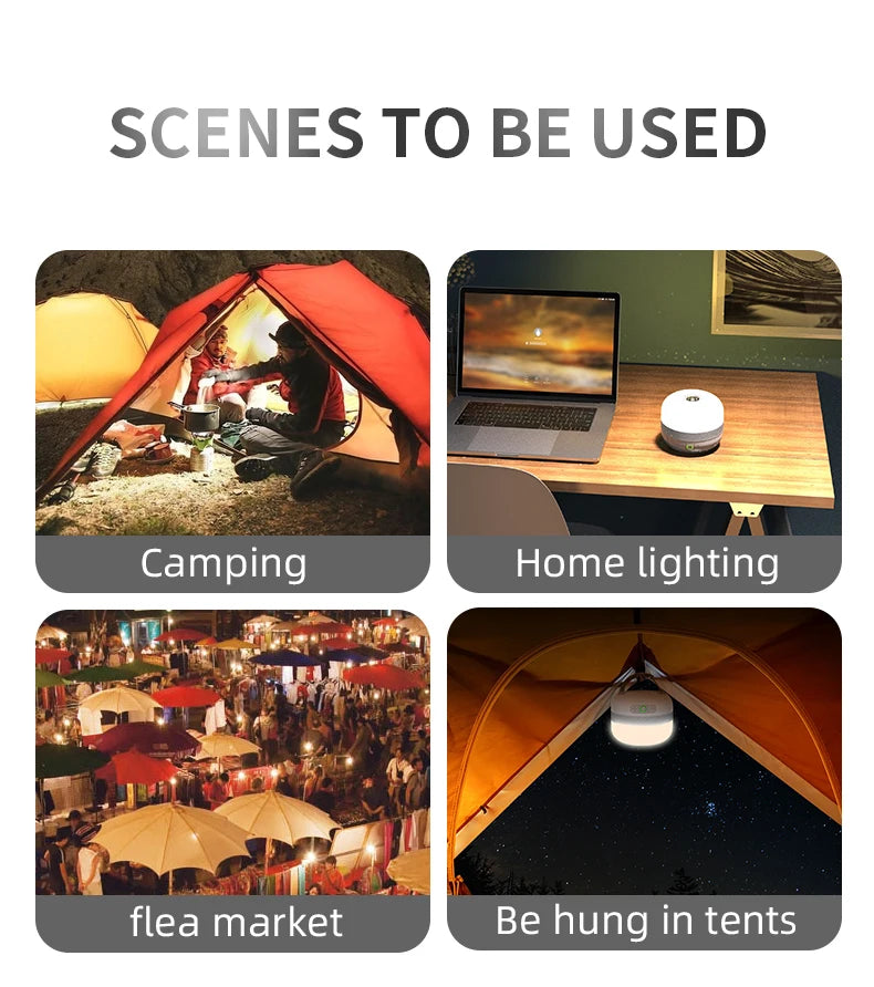 LV10 Outdoor LED Camping Flashlight