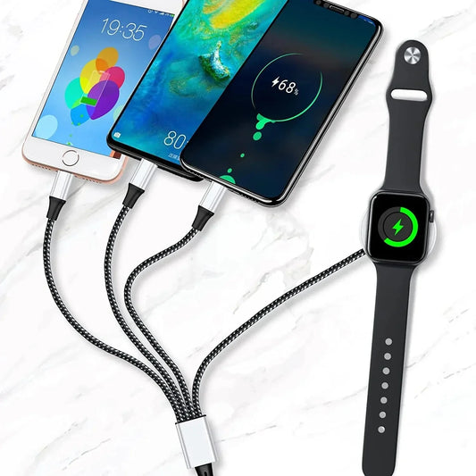 4 in 2 Multi Charging Cable