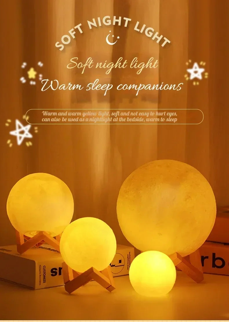 3D Moon Lamp