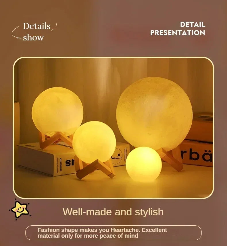 3D Moon Lamp