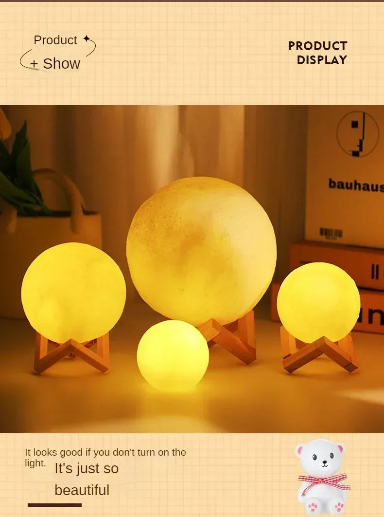 3D Moon Lamp