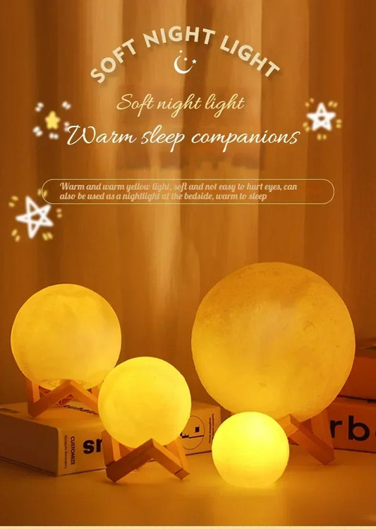 3D Moon Lamp