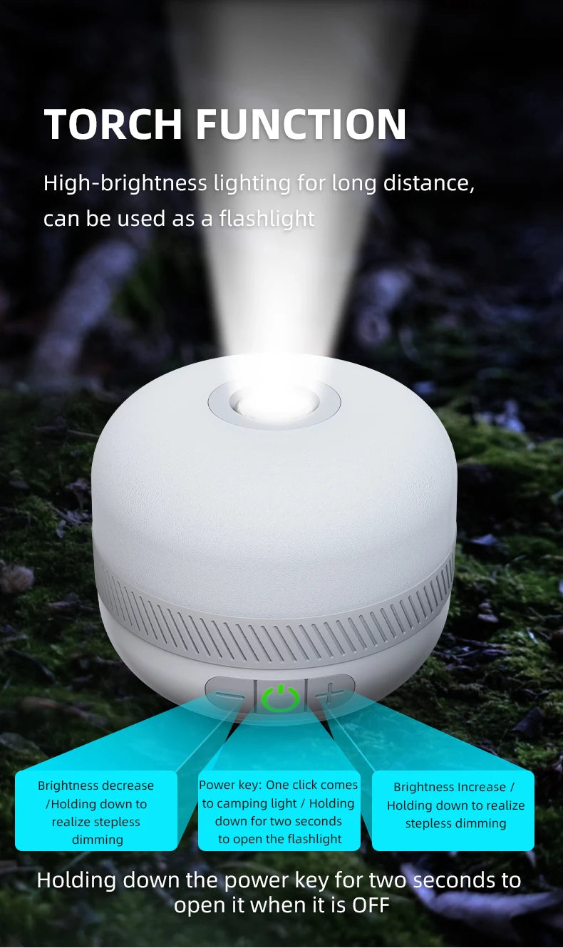 LV10 Outdoor LED Camping Flashlight