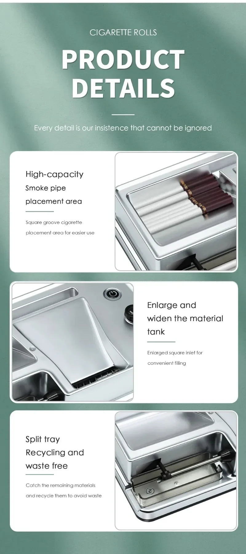 Electric Cigarette Rolling Machine